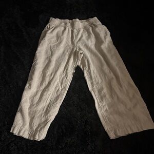 Old Navy Women's Cream Wide Leg Pants